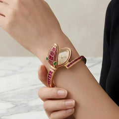 Red Snake Watch Bracelet