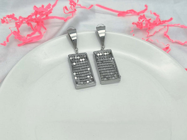 Square Tassel Earring