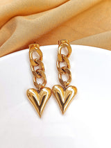 Love Pendant Earring