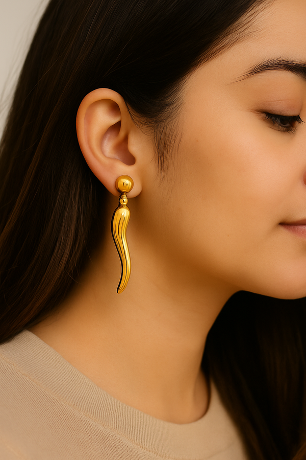 Chilli Drop Earring