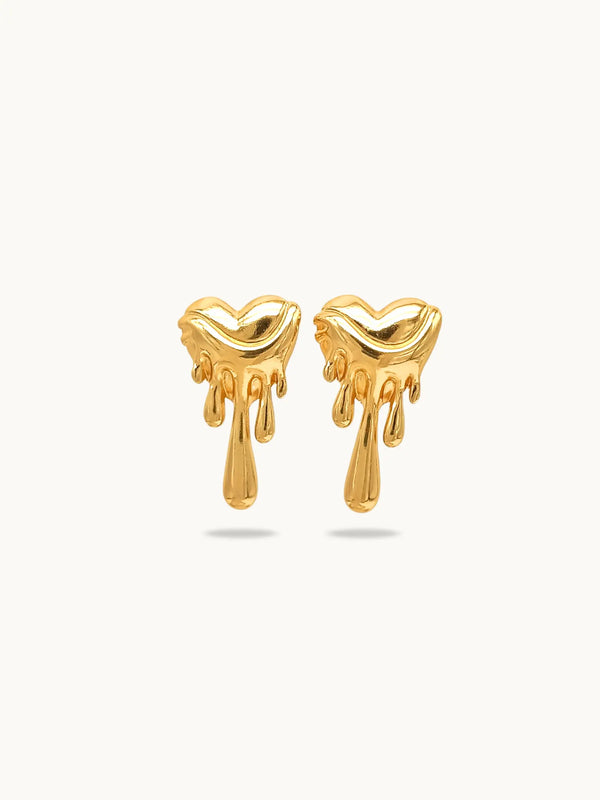 Melting Heart Earring