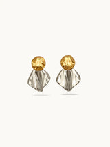 Dual Tone Vintage Earrings