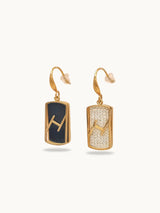 Dual Shade Earrings