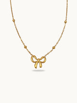 Bow Necklace