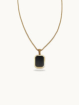 Black Onyx Pendant Necklace