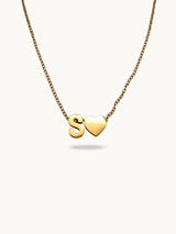 Name Initial Necklace - S