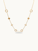 Princess Clover Charm Necklace