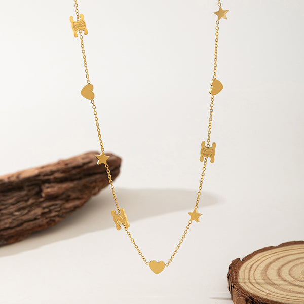 Dainty Minimal Charm Necklace