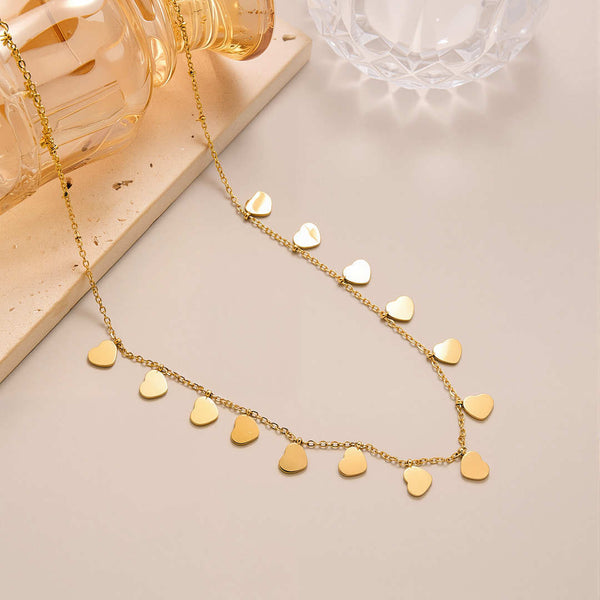 Little Heart Charm Necklace