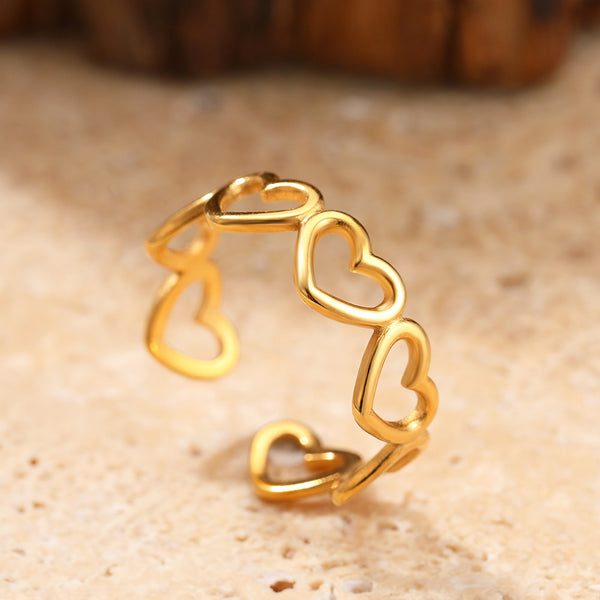 Heart Loop Ring