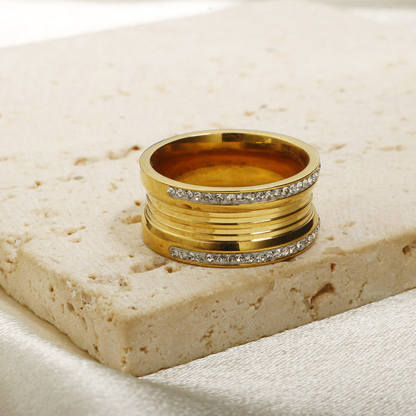 Retro Studded Ring