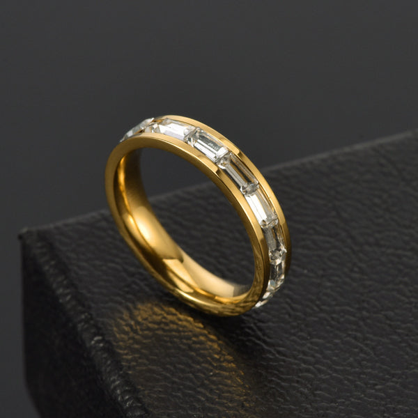 Glass Band Ring