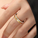 Glass Band Stackable Ring