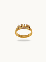 Princess Crown Studded Ring