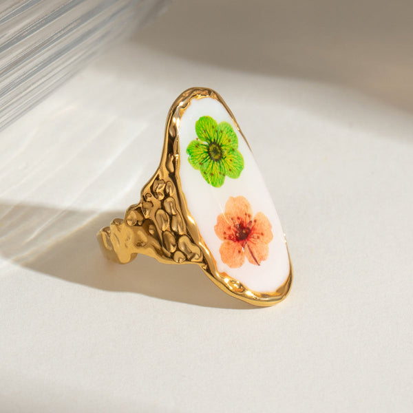 Effy Flower Adjustable Ring