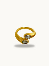 Dainty Snaky Adjustable Ring