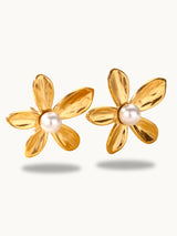 Flower Petal Earrings
