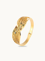 Studded Leaf Queen Bracelet