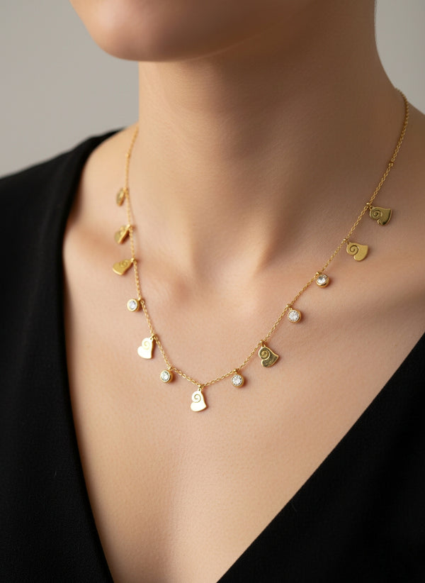Hearts in Motion Necklace