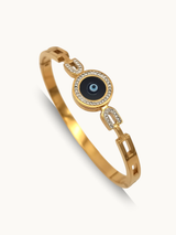 Studded Evil Eye Bracelet