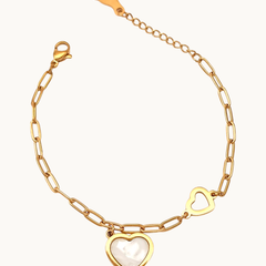Hearty Affair Charm Bracelet