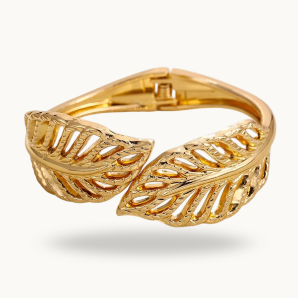 Golden Leaf Bracelet