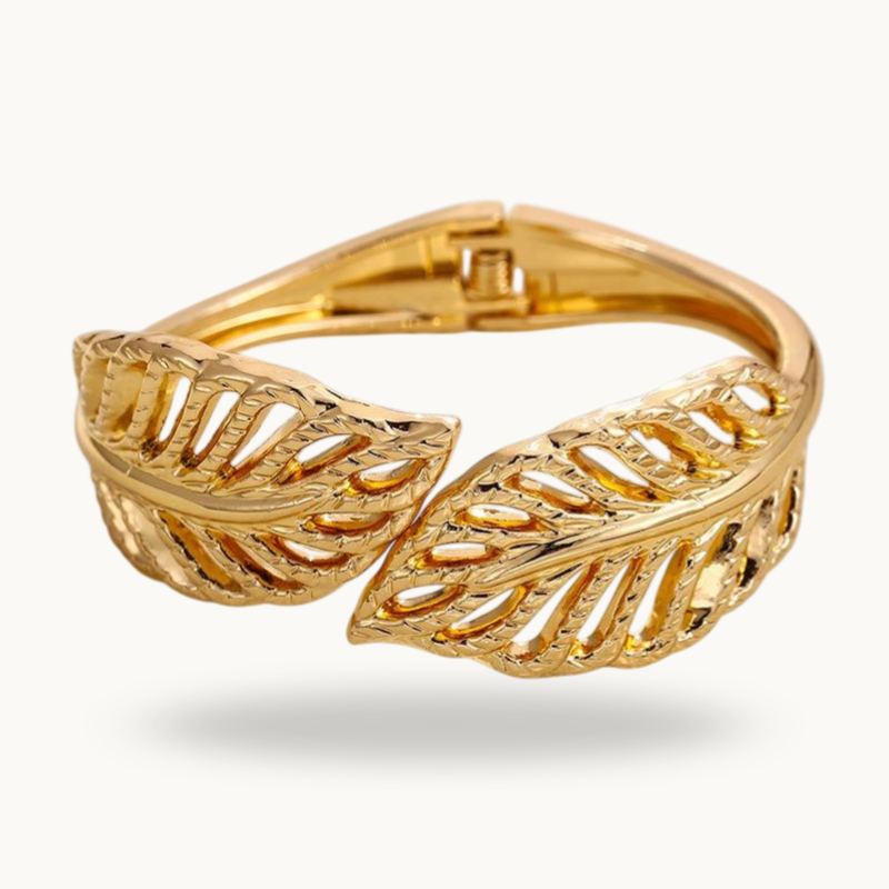 Golden Leaf Bracelet