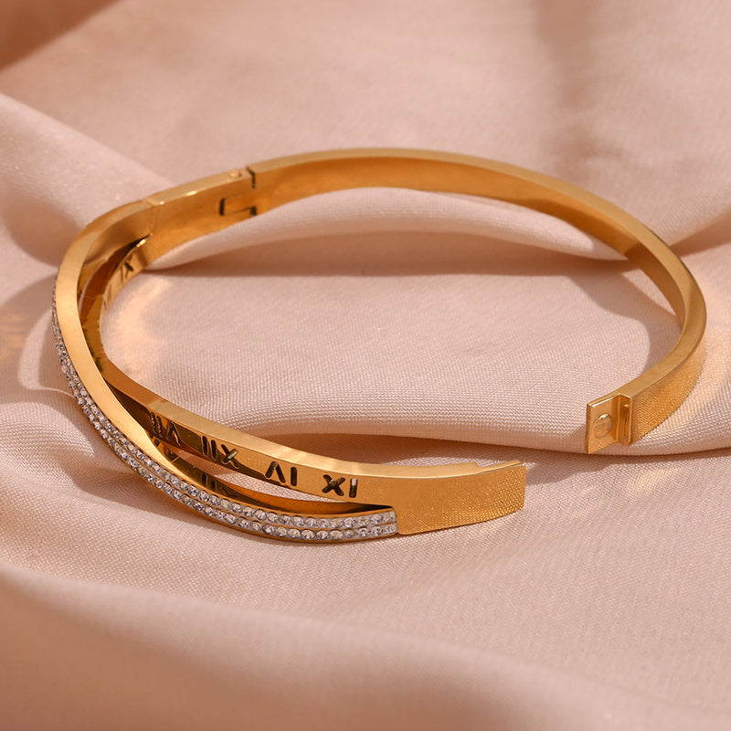 Roman CZ Bracelet
