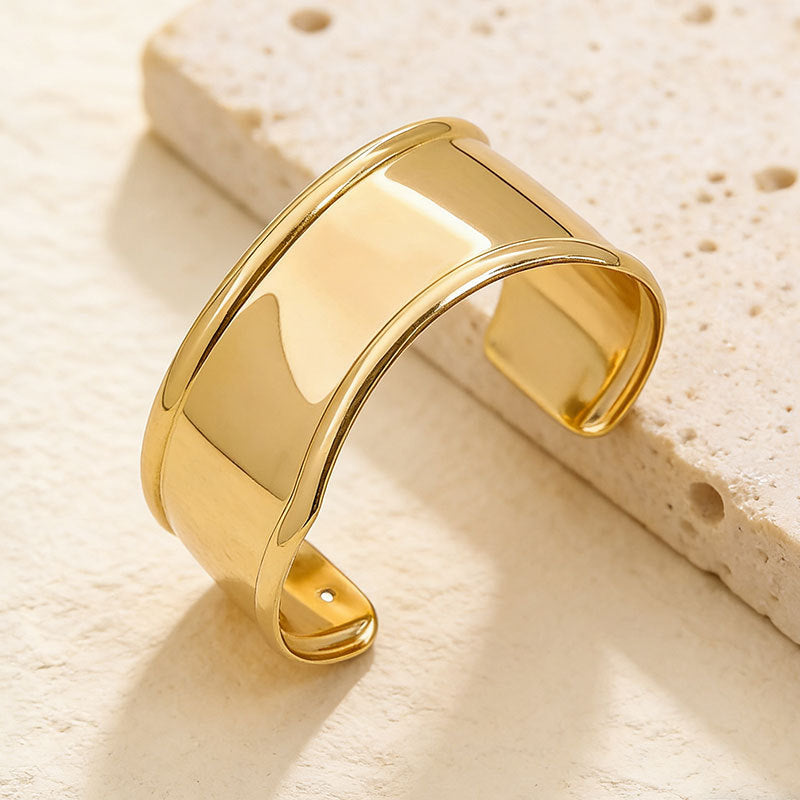 Big Bold Gold Cuff Bracelet