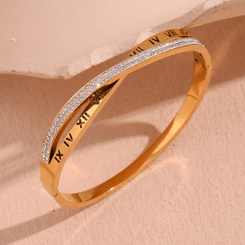 Roman CZ Bracelet