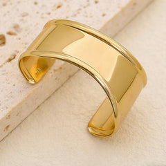 Big Bold Gold Cuff Bracelet