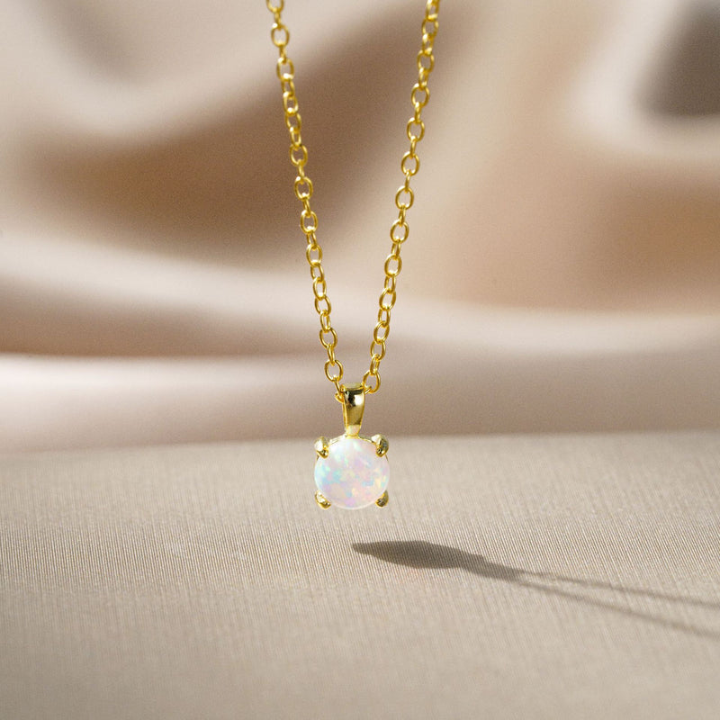 Fire Opal Necklace