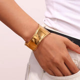 Big Bold Gold Cuff Bracelet