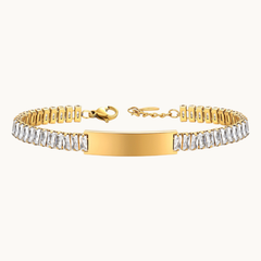 Cubic Zirconia Chain Bracelet