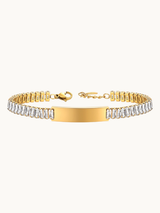 Cubic Zirconia Chain Bracelet