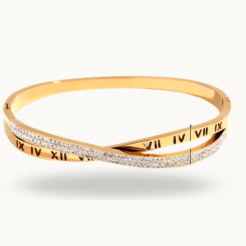 Roman CZ Bracelet