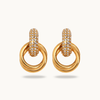 Urban Edge Studded Earrings