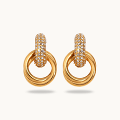 Urban Edge Studded Earrings