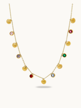 Multi Colour Sea Shell Necklace