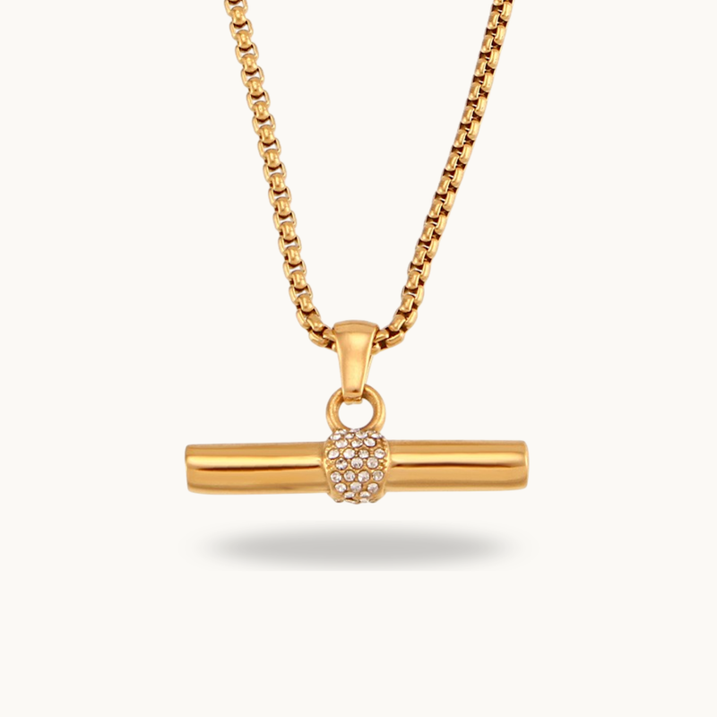T-Bar Pendant Necklace