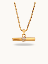 T-Bar Pendant Necklace