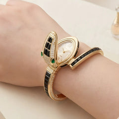 Midnight Snake Watch Bracelet