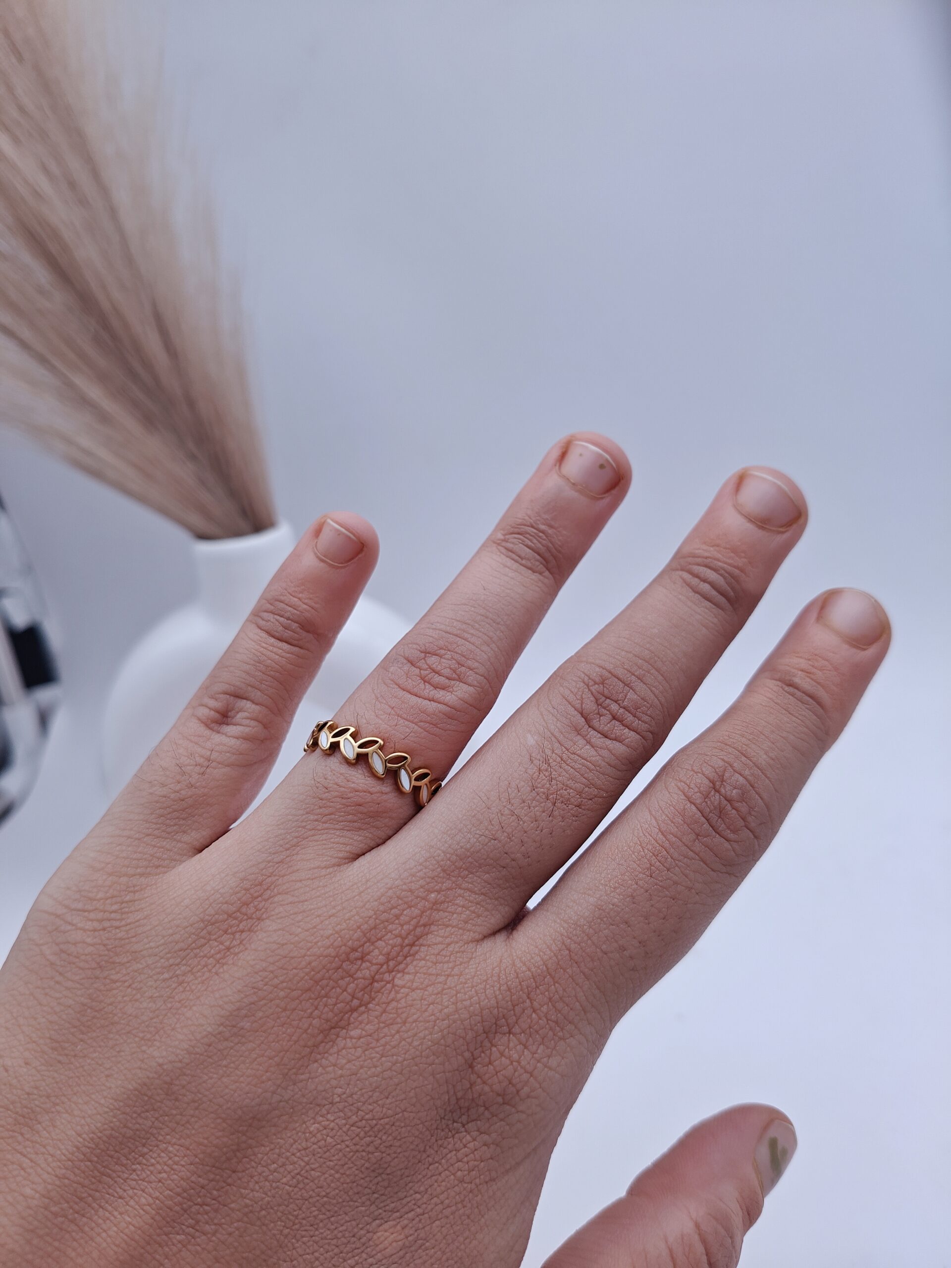 Leaf Twig Ring - Image 4