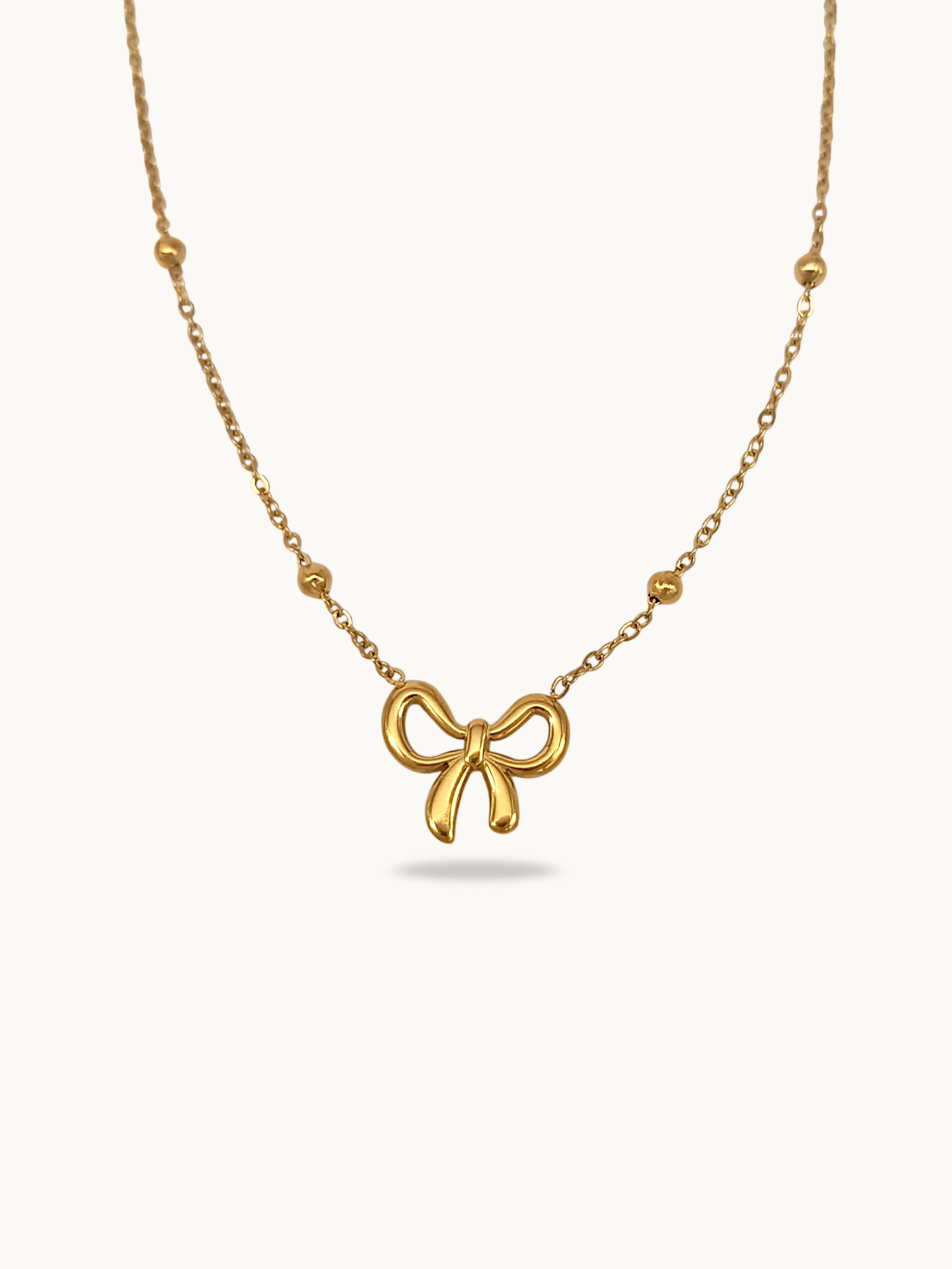 Bow Necklace