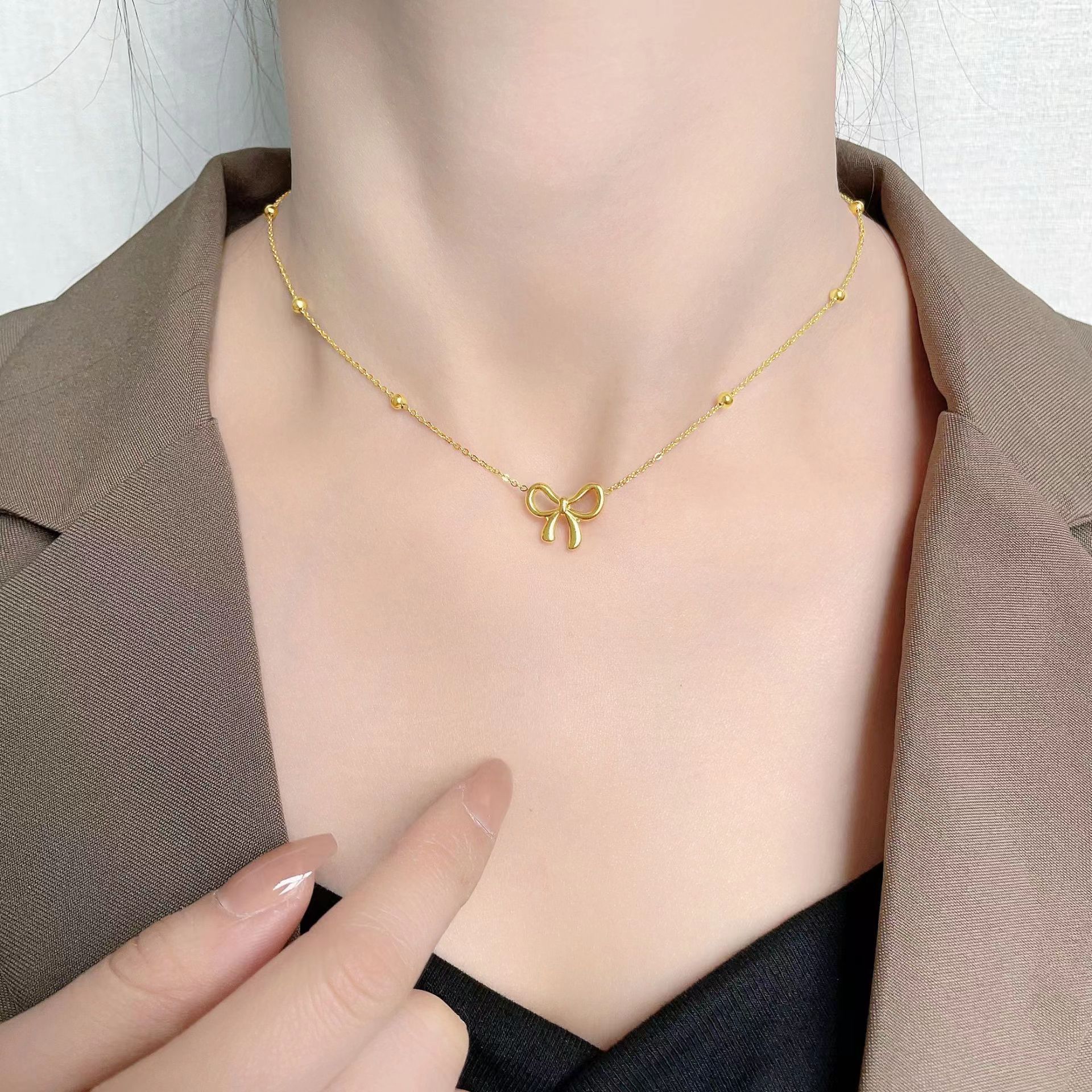 Bow Necklace - Image 3