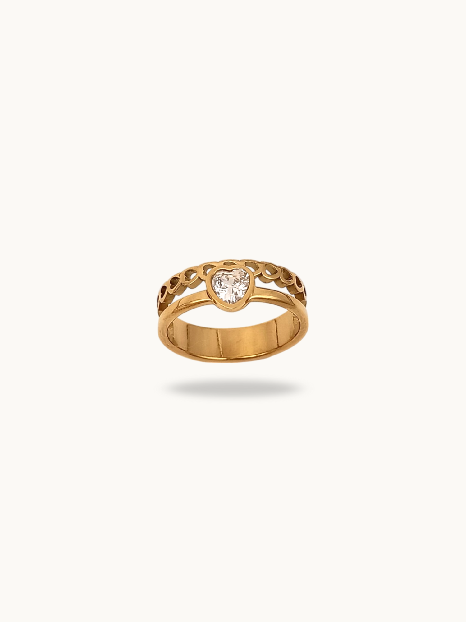 Halo of Hearts Ring