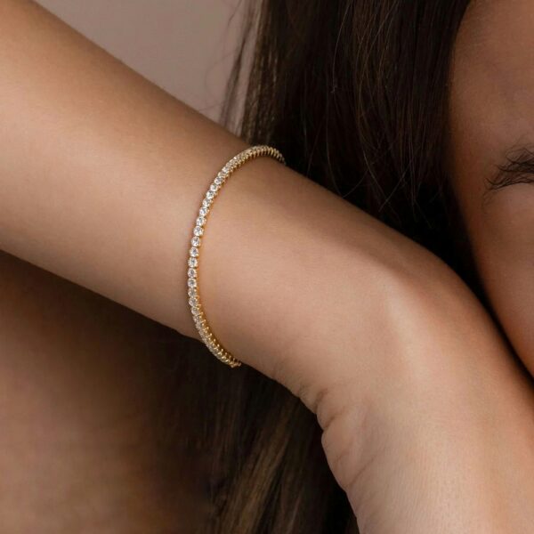 Zircon Tennis Chain Bracelet