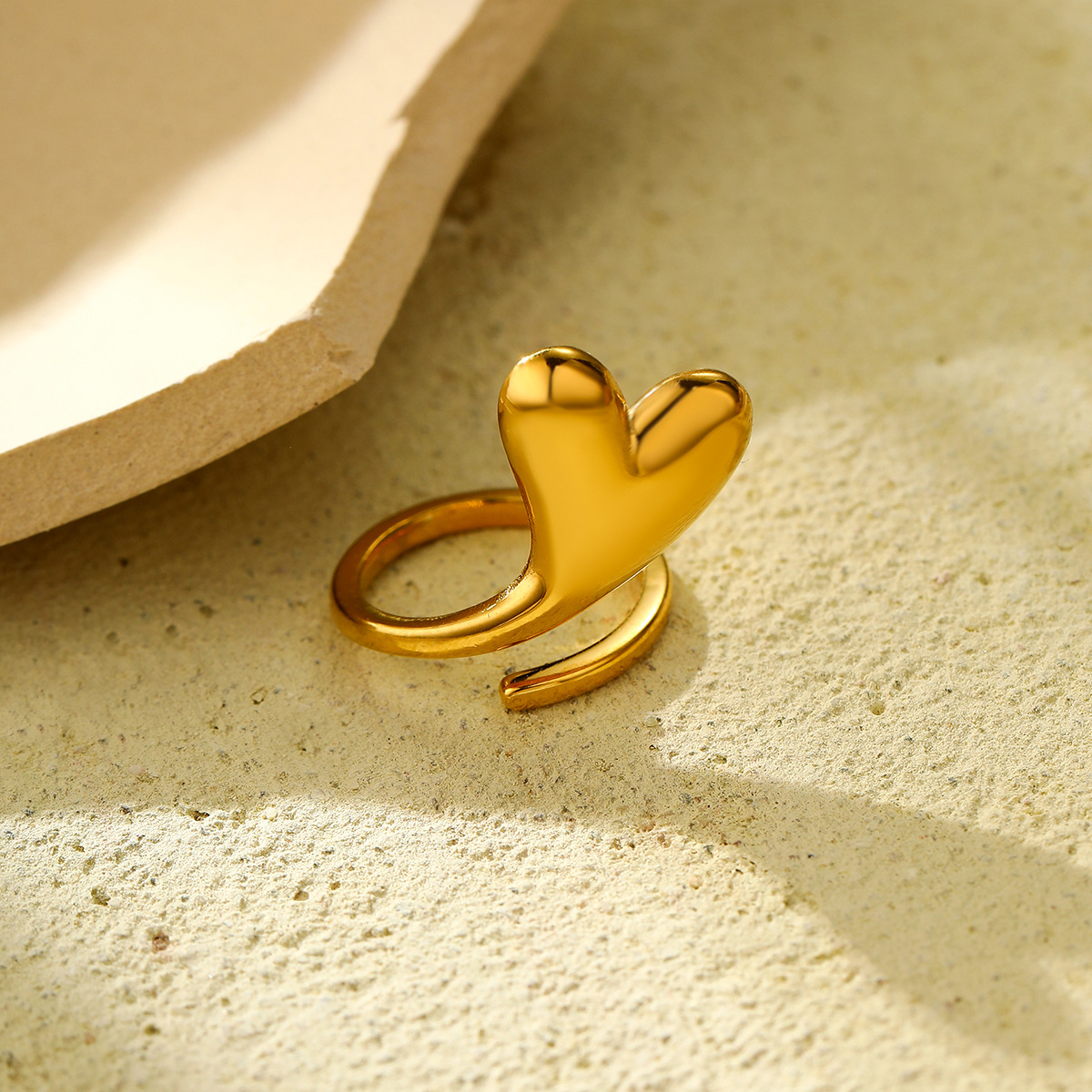 Snaky Heart Ring - Image 2