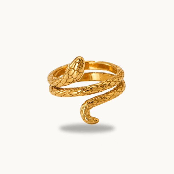 Bold Snake Ring