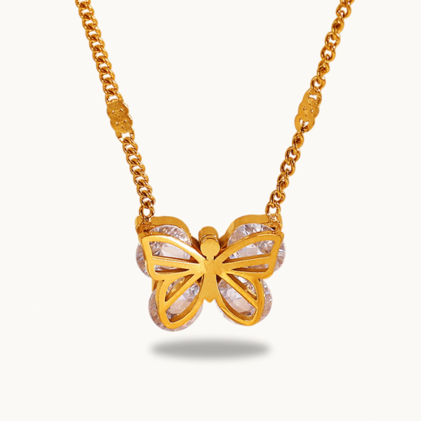 Butterfly Pendant Necklace